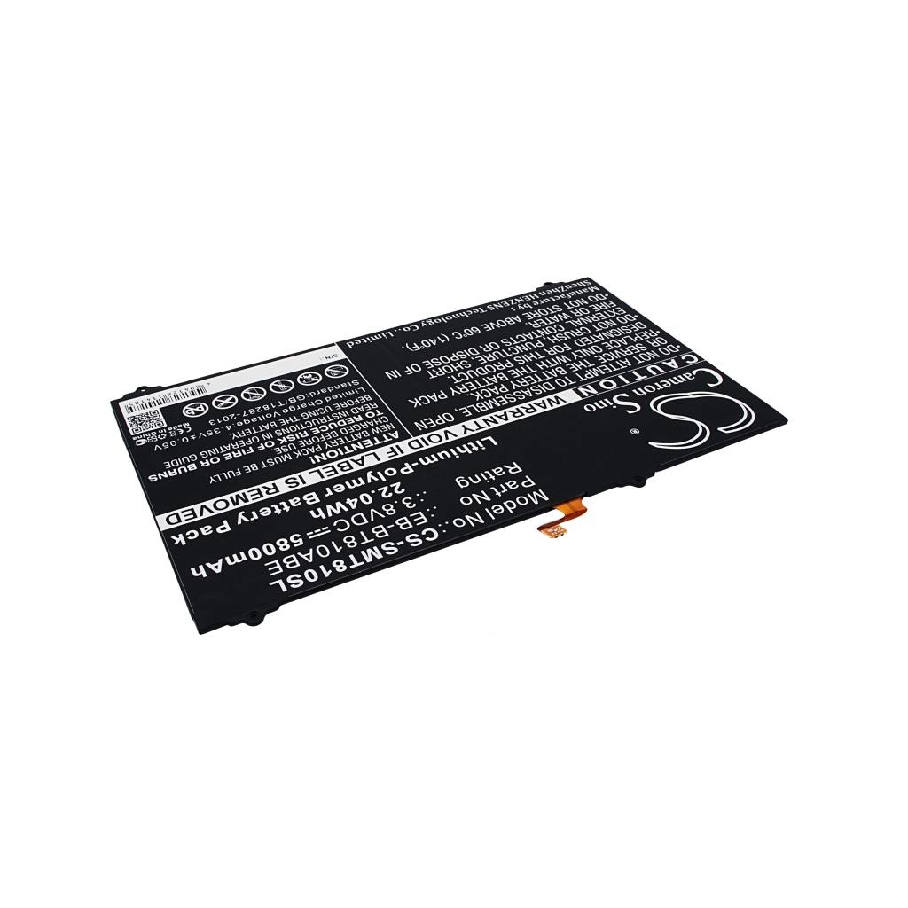 Tablet batterijen Samsung CS-SMT810SL