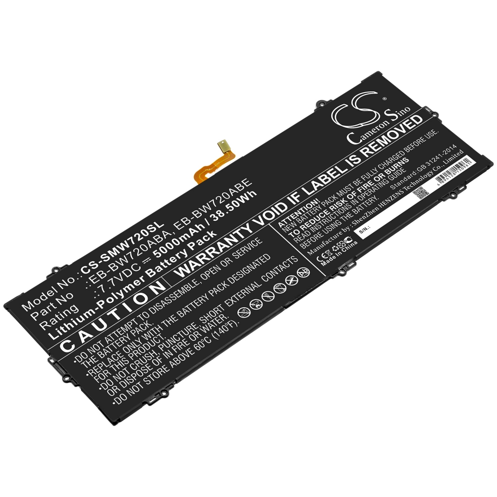 Tablet batterijen Samsung CS-SMW720SL