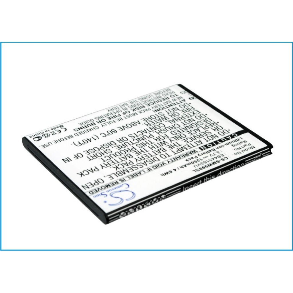 Batterij voor mobiele telefoon Samsung CS-SMW999SL