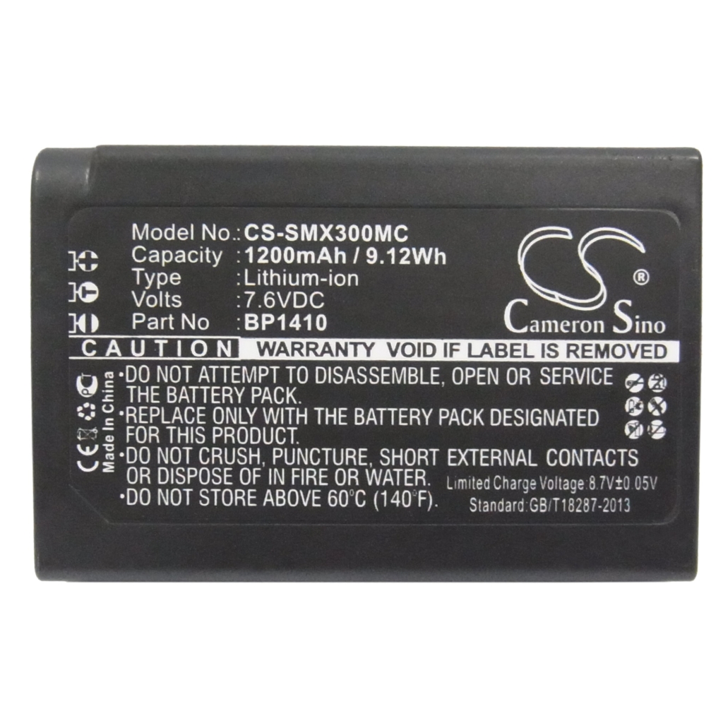 Batterij voor camera Samsung CS-SMX300MC