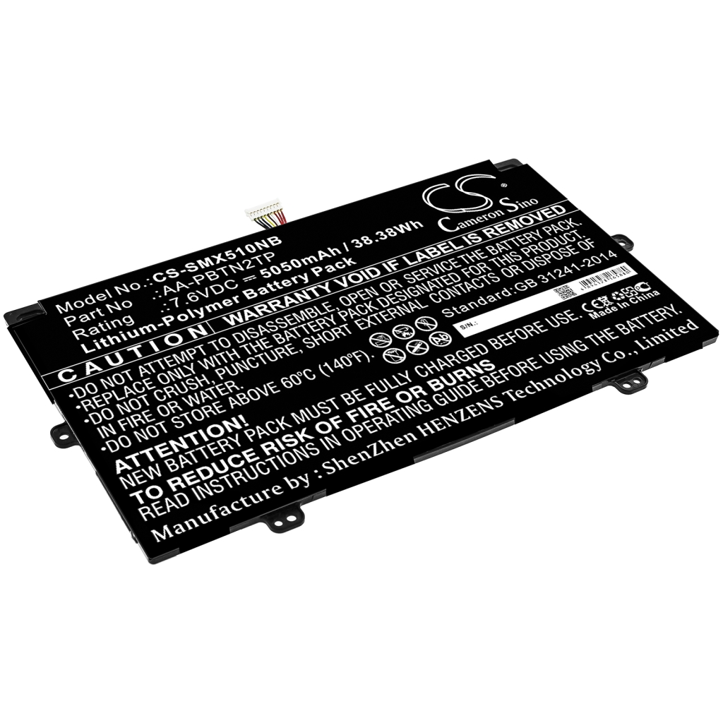 Notebook batterij Samsung CS-SMX510NB