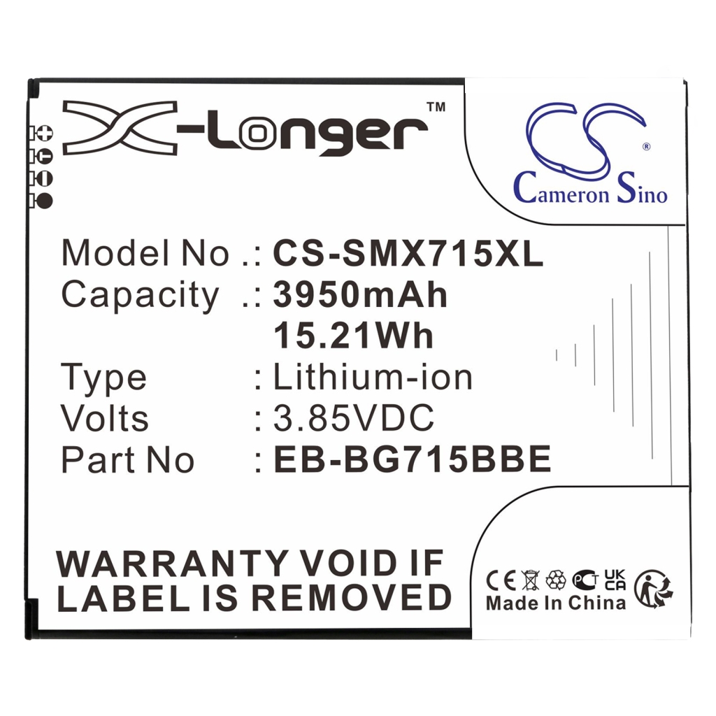 Batterij voor mobiele telefoon Samsung CS-SMX715XL