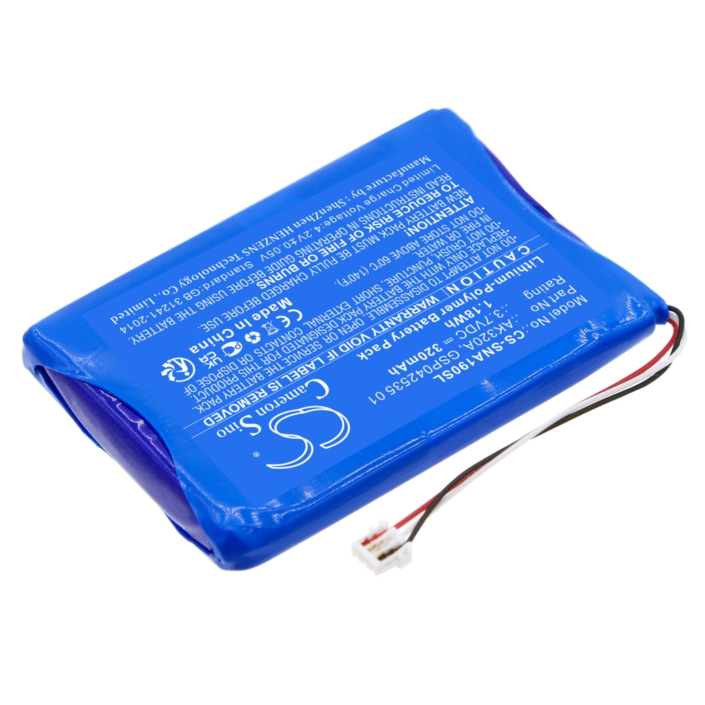 Batterij voor draadloze headset Agfeo CS-SNA190SL