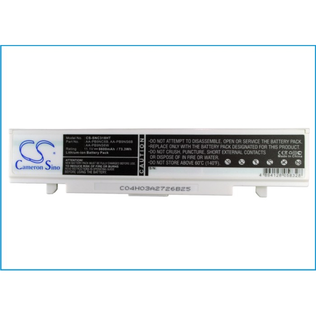 Notebook batterij Samsung CS-SNC318HT