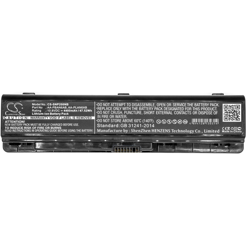 Notebook batterij Samsung CS-SNP200NB