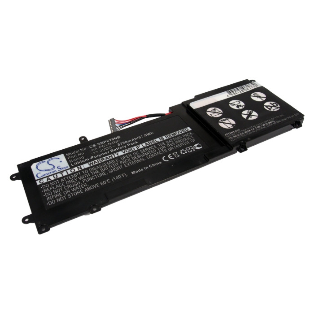 Notebook batterij Samsung CS-SNP670NB