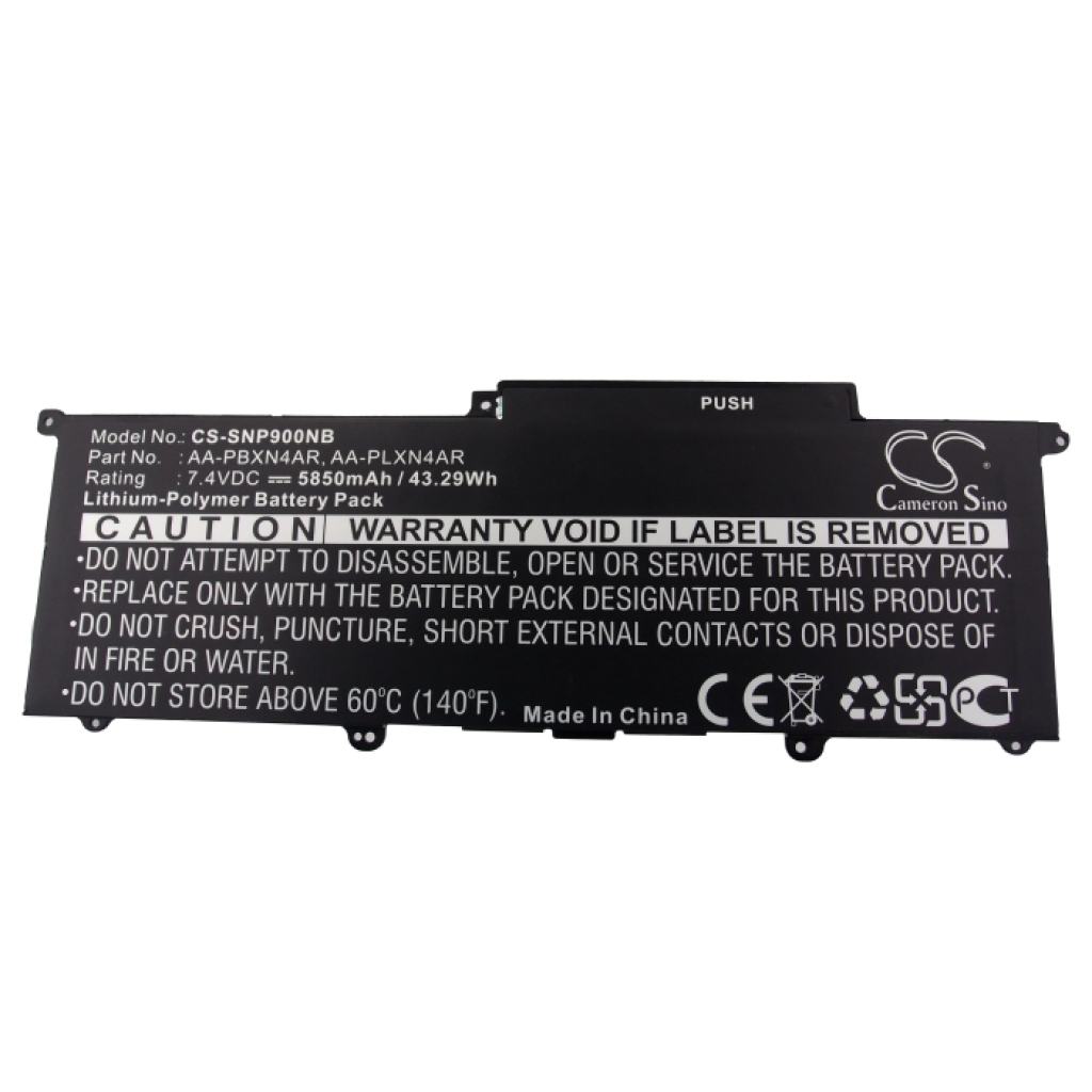 Notebook batterij Samsung CS-SNP900NB