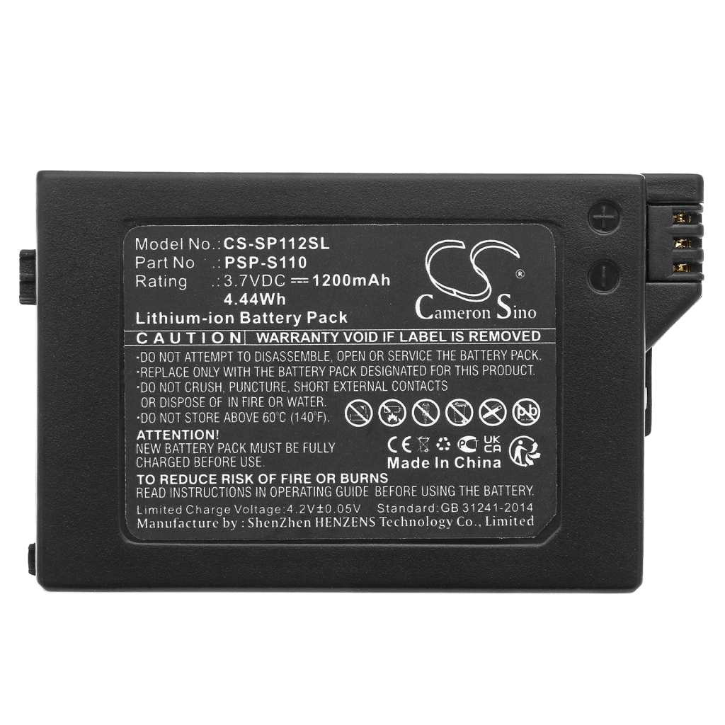 Batterij voor game, PSP, NDS Sony CS-SP112SL