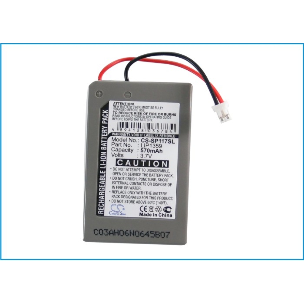 Batterij voor game, PSP, NDS Sony CS-SP117SL