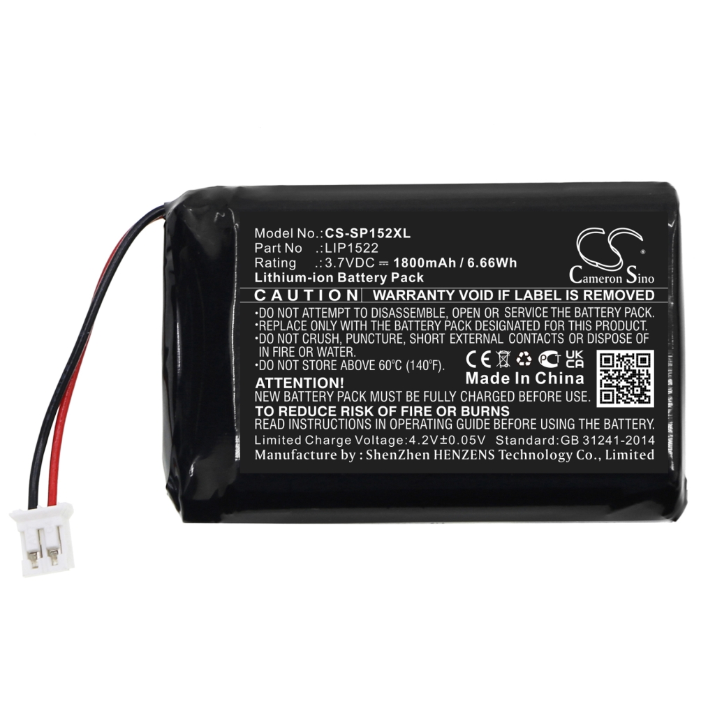 Batterij voor game, PSP, NDS Sony CS-SP152XL