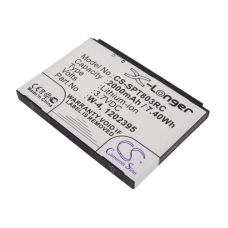 Compatibele batterijvervanging voor Sierra Wireless 1202395,W-4