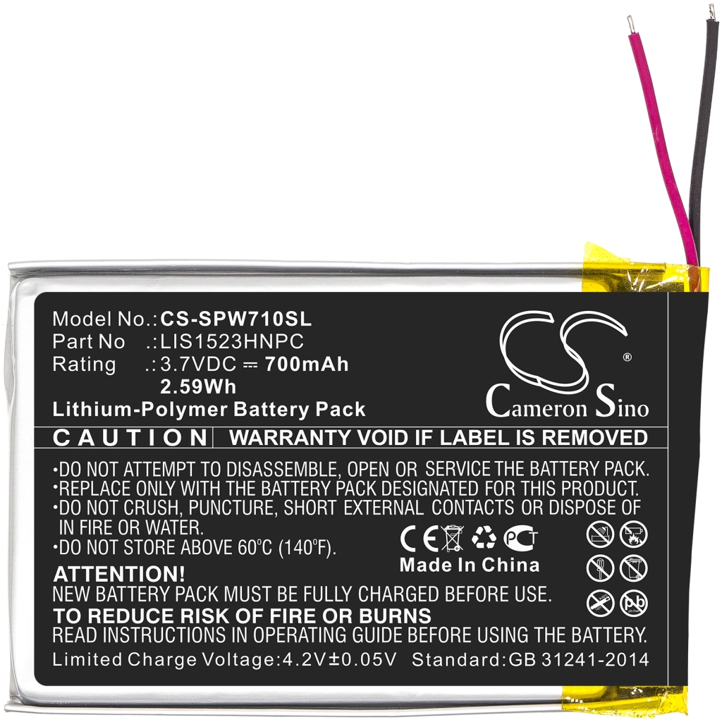 Batterijen Vervangt LIS1523HNPC