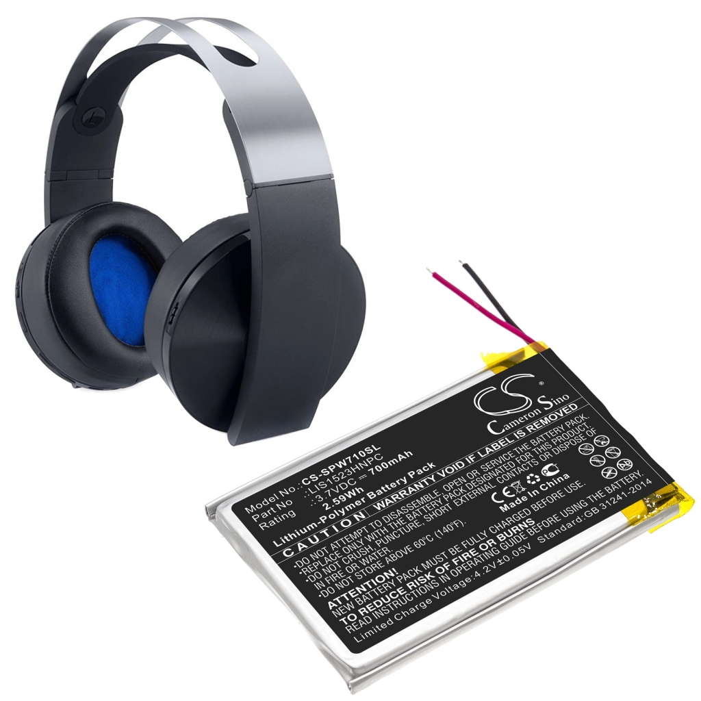 Batterij voor draadloze headset Sony CS-SPW710SL