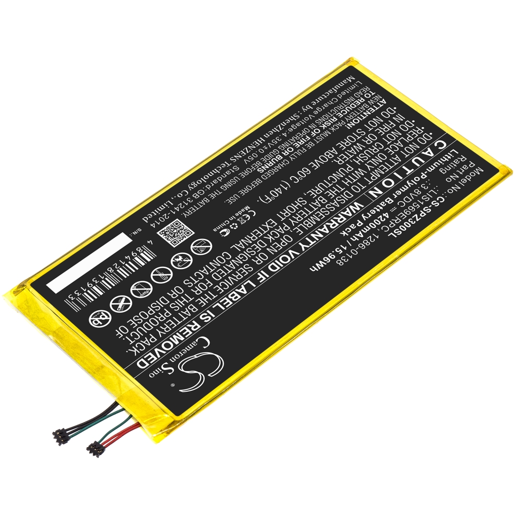 Tablet batterijen Sony CS-SPZ300SL