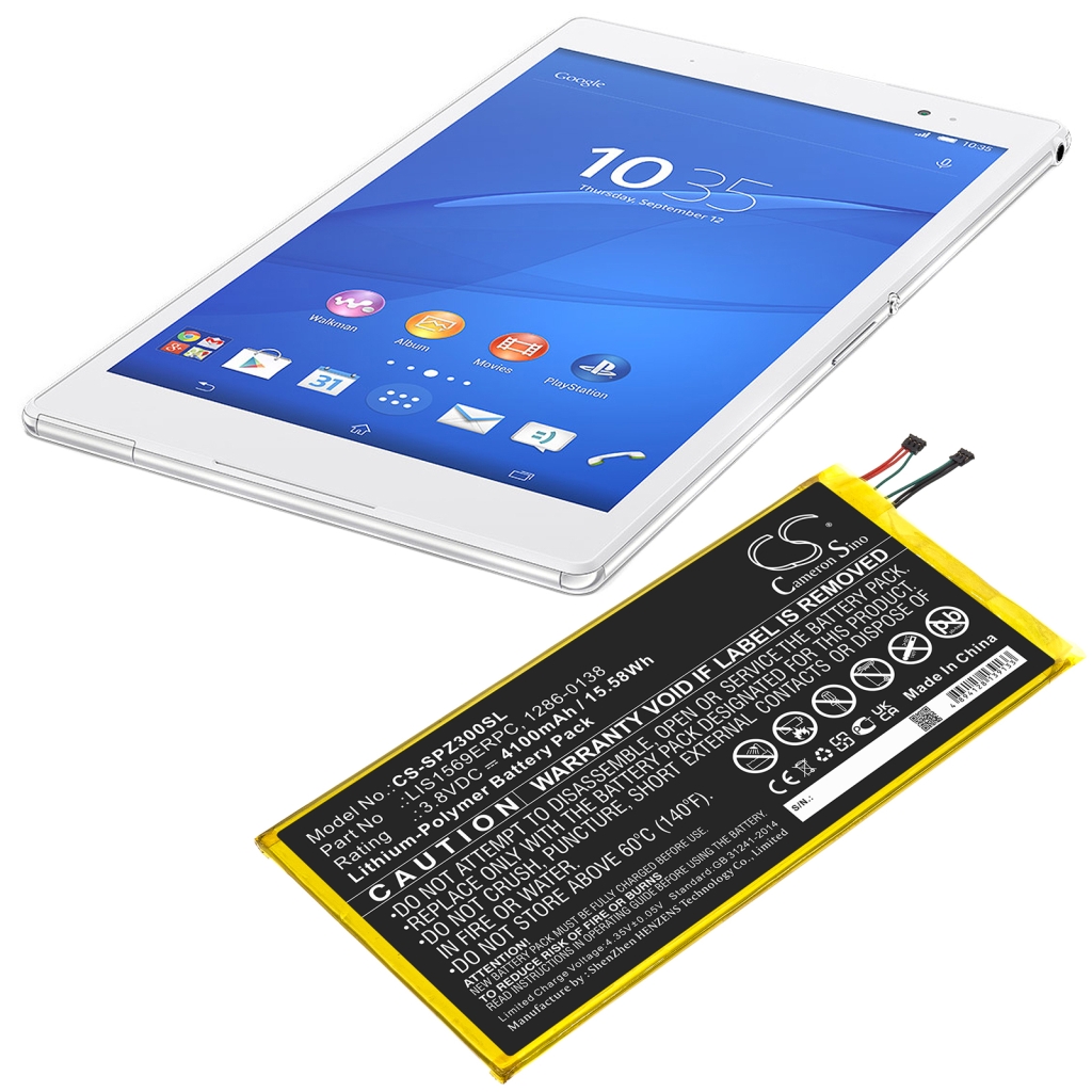 Tablet batterijen Sony CS-SPZ300SL