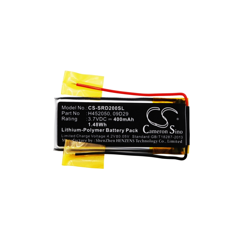 Batterij voor draadloze headset Cardo CS-SRD200SL