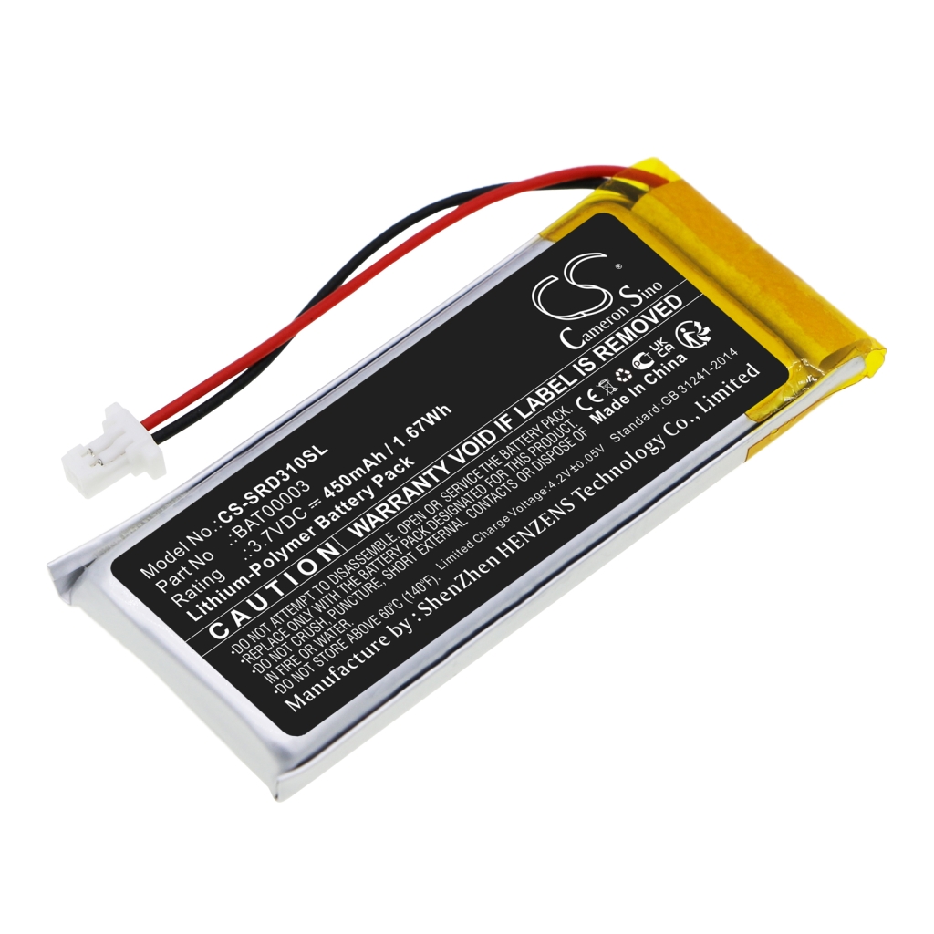 Batterijen Batterij voor draadloze headset CS-SRD310SL