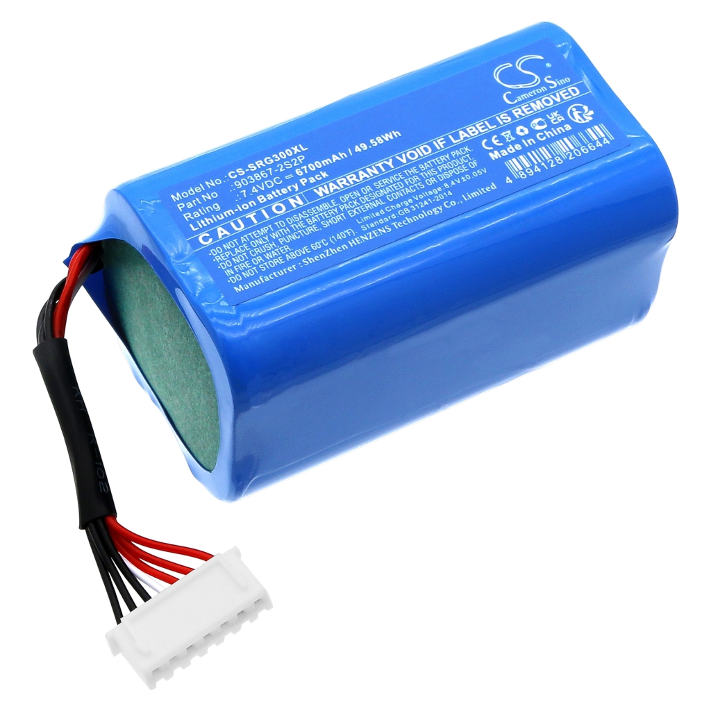 Batterijen Vervangt 903867-2S2P