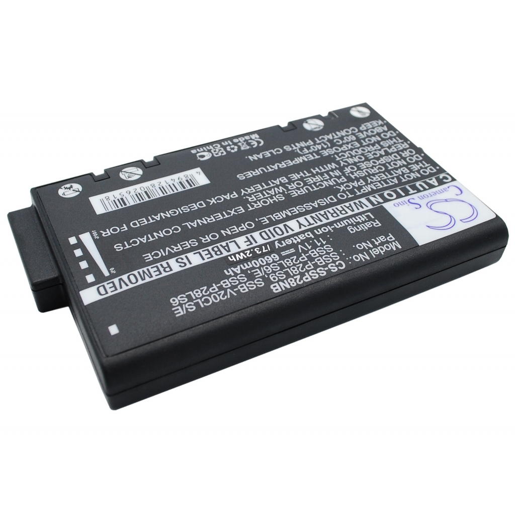 Notebook batterij Samsung CS-SSP28NB