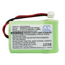 Compatibele batterijvervanging voor France Telecom FG0502,NR800D01H3C120