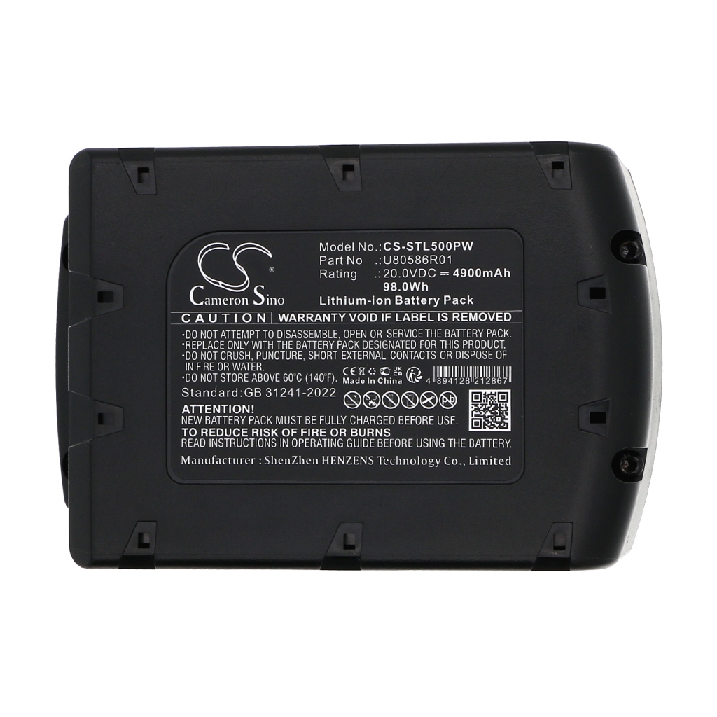 Batterijen Vervangt U80586R01