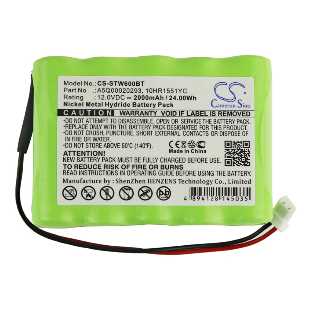 Batterij voor verlichtingssysteem Siemens CS-STW600BT
