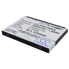 Compatibele batterijvervanging voor Sierra Wireless 5200008,W-3