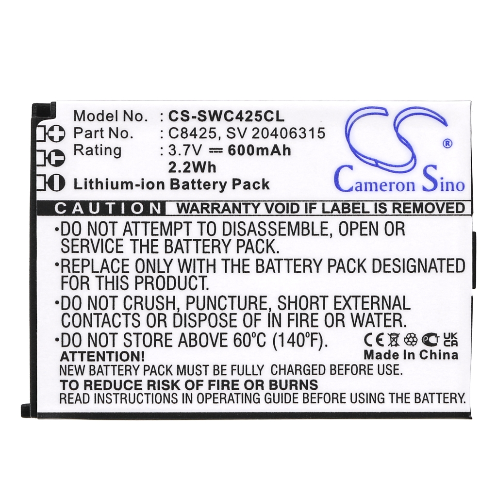 Swissvoice Draadloze telefoon batterij CS-SWC425CL