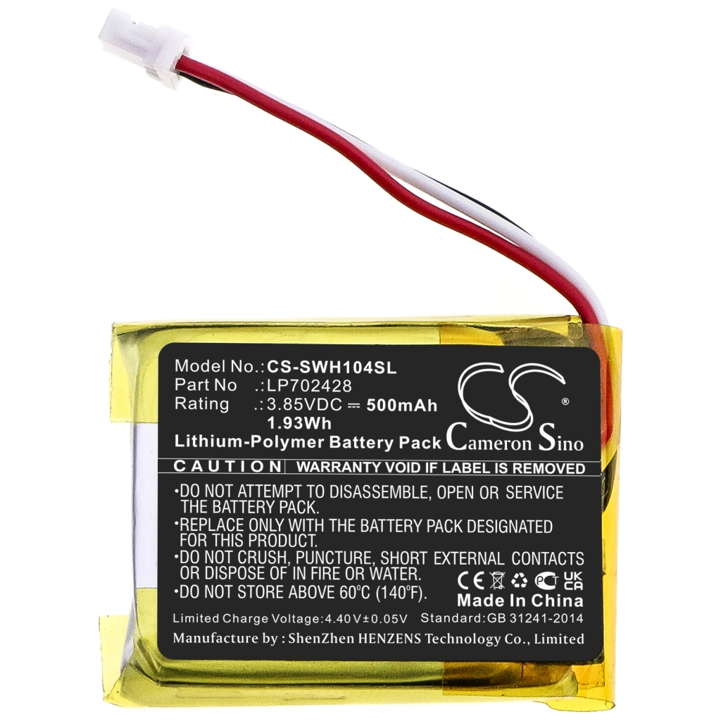 Batterijen Vervangt LP702428