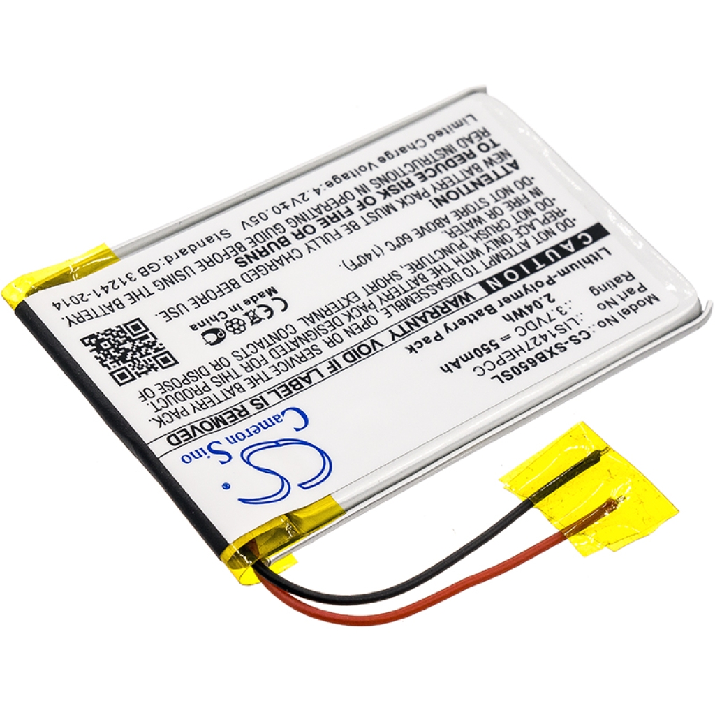 Batterij voor draadloze headset Sony CS-SXB650SL