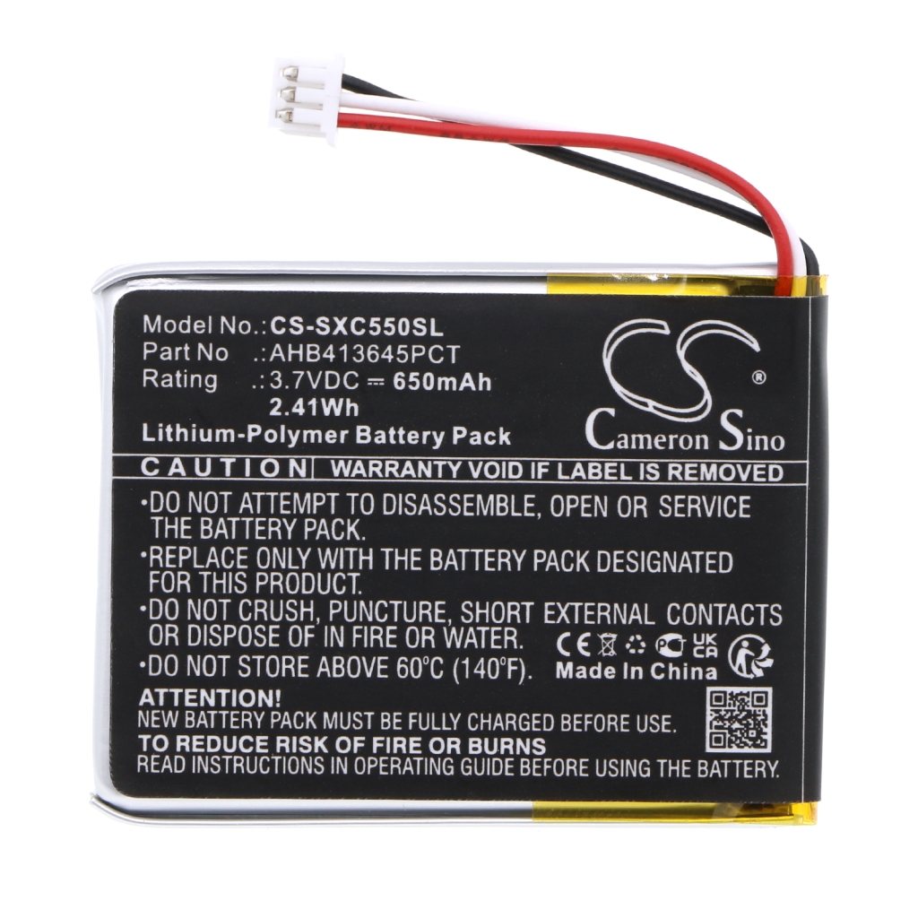 Batterij voor draadloze headset Sennheiser CS-SXC550SL