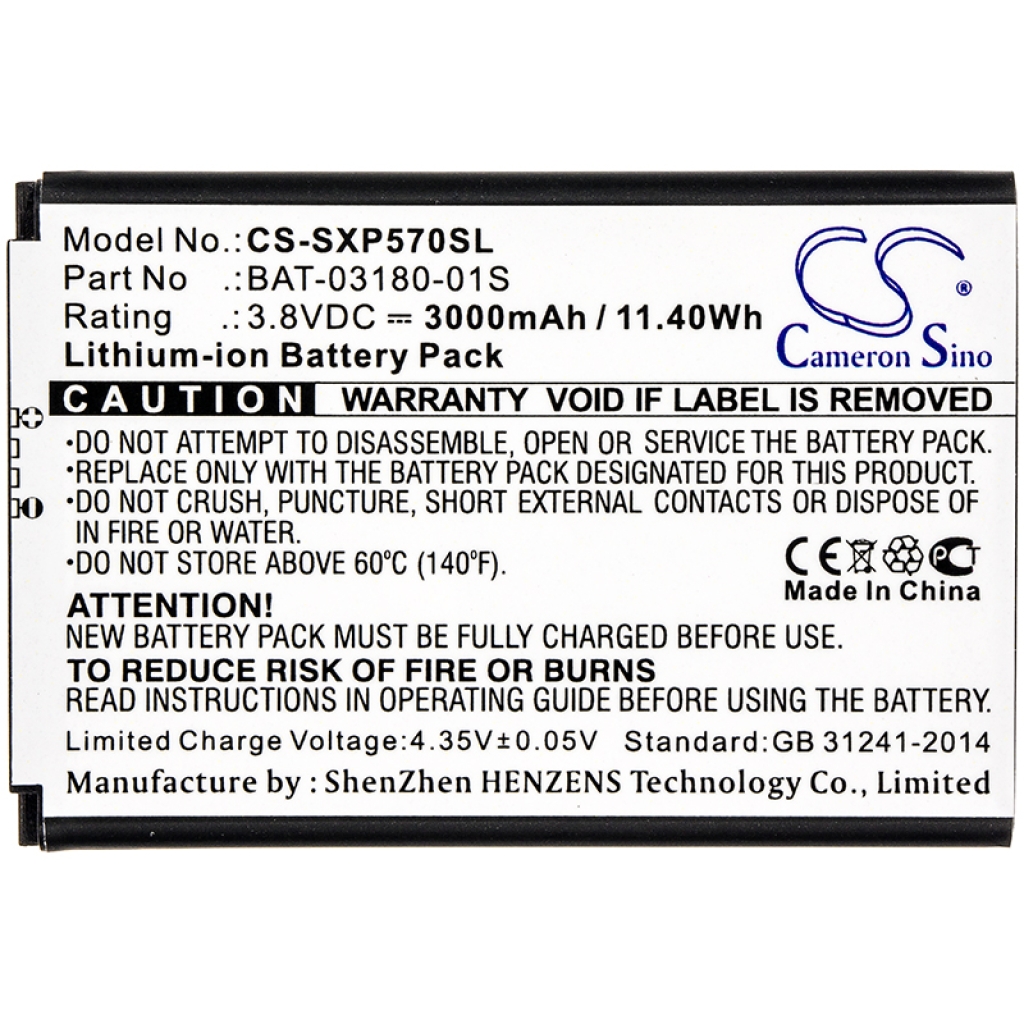 Batterij voor mobiele telefoon Sonim CS-SXP570SL