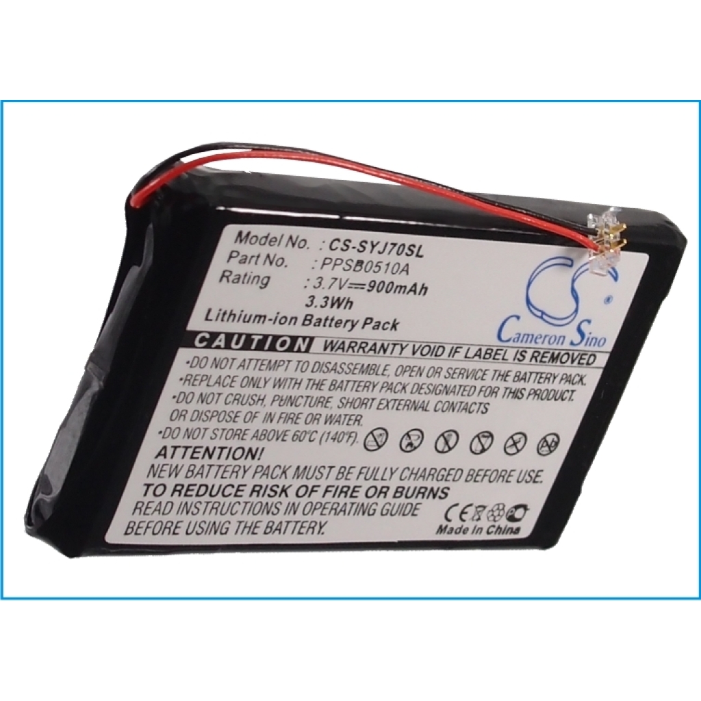 Batterij voor MP3, MP4, PMP Samsung CS-SYJ70SL