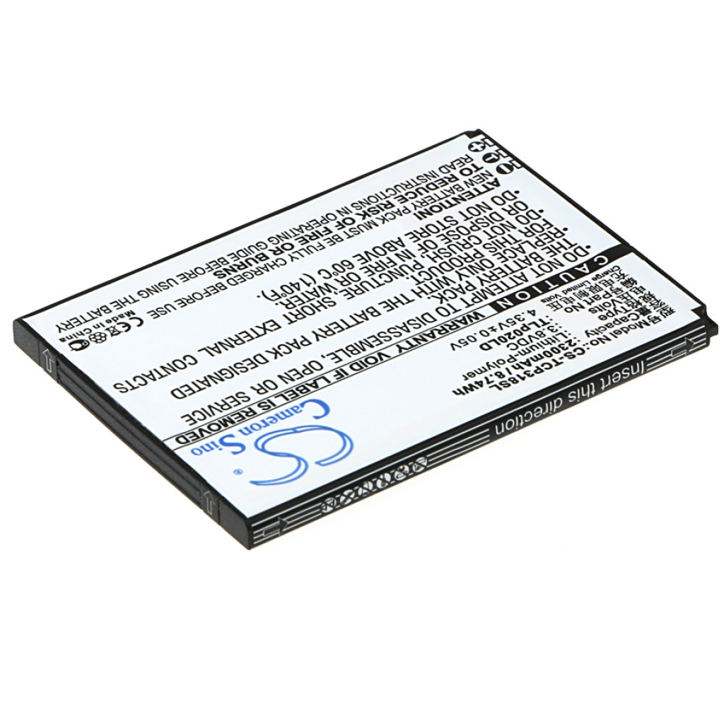 Batterij voor mobiele telefoon TCL CS-TCP318SL