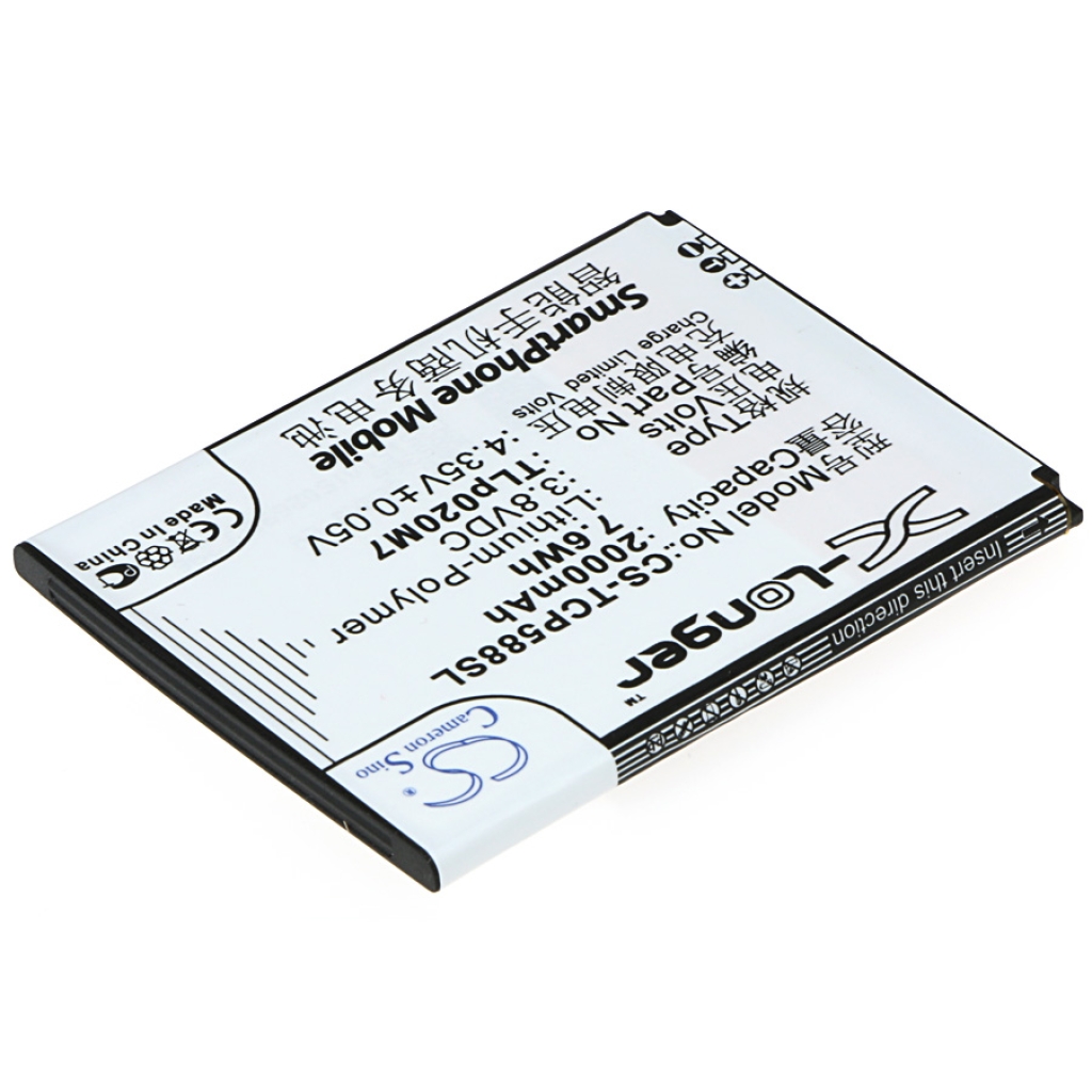 Batterij voor mobiele telefoon TCL CS-TCP588SL