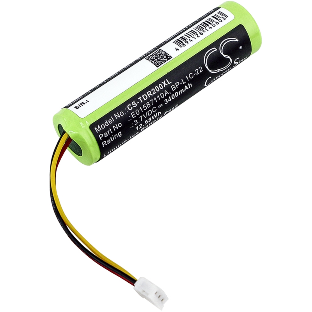 Batterij voor MP3, MP4, PMP Tascam CS-TDR200XL