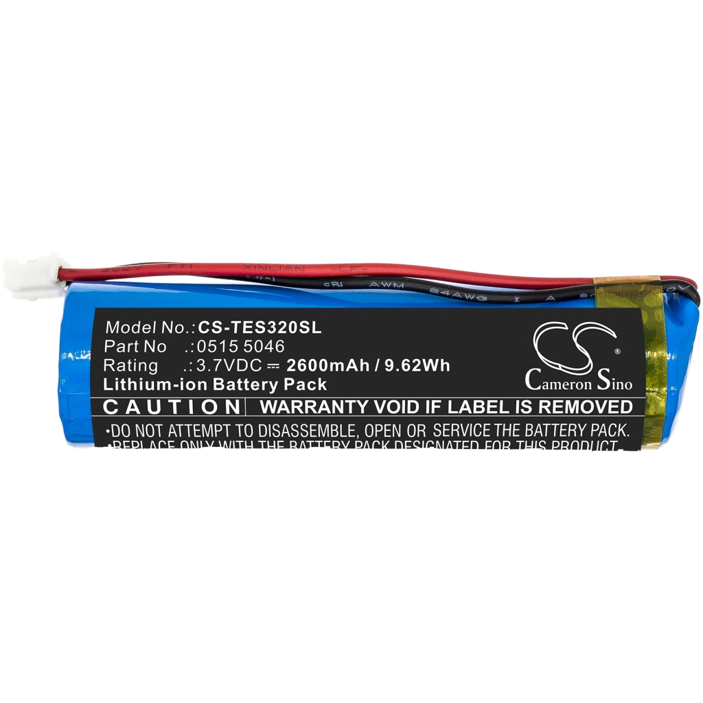 Compatibele batterijvervanging voor Testo 0515 5046