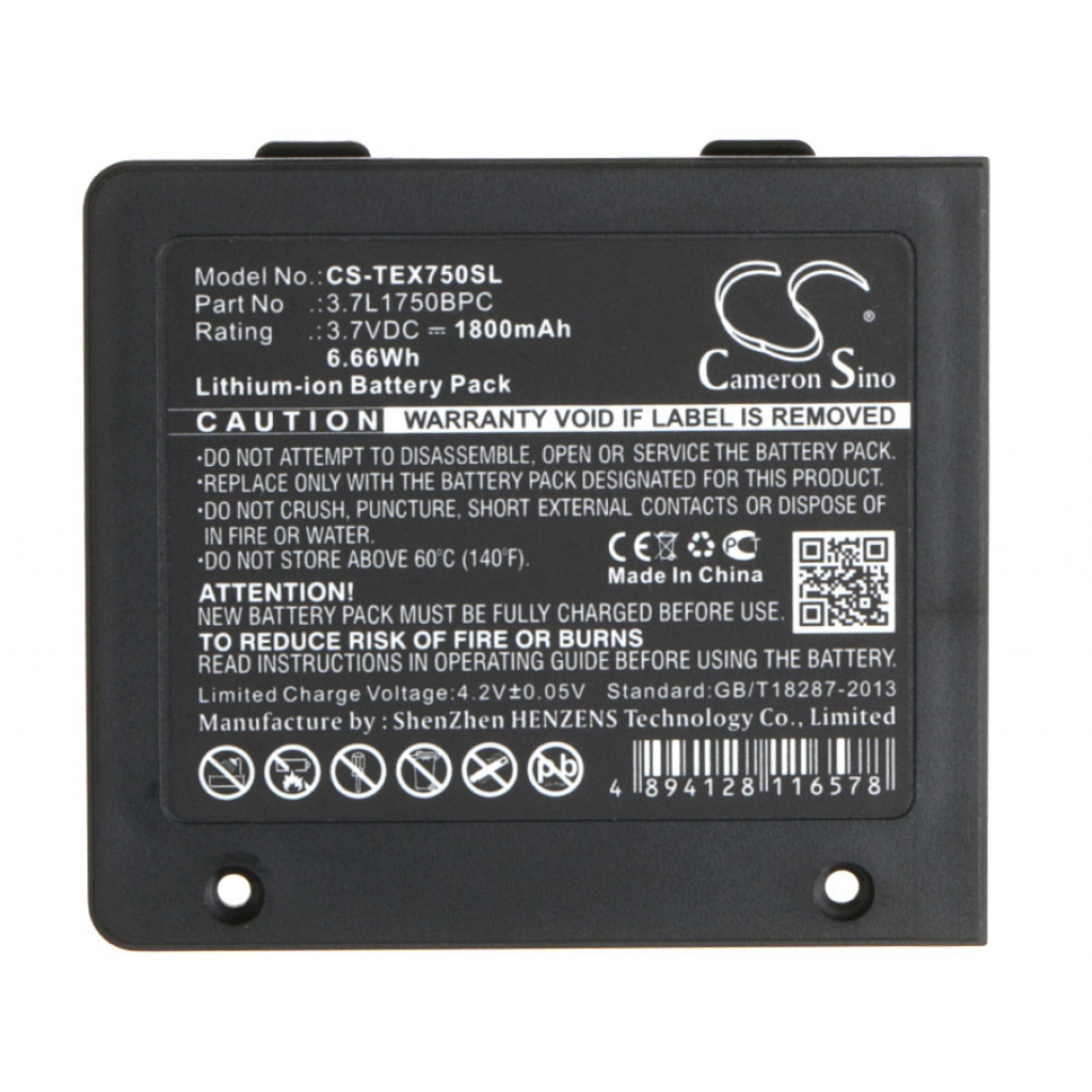 Batterijen Rekenmachine Batterij CS-TEX750SL