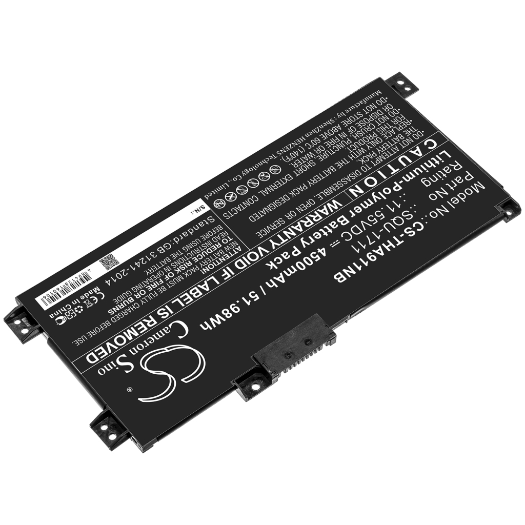 Notebook batterij Thunderobot G8000M (CS-THA911NB)