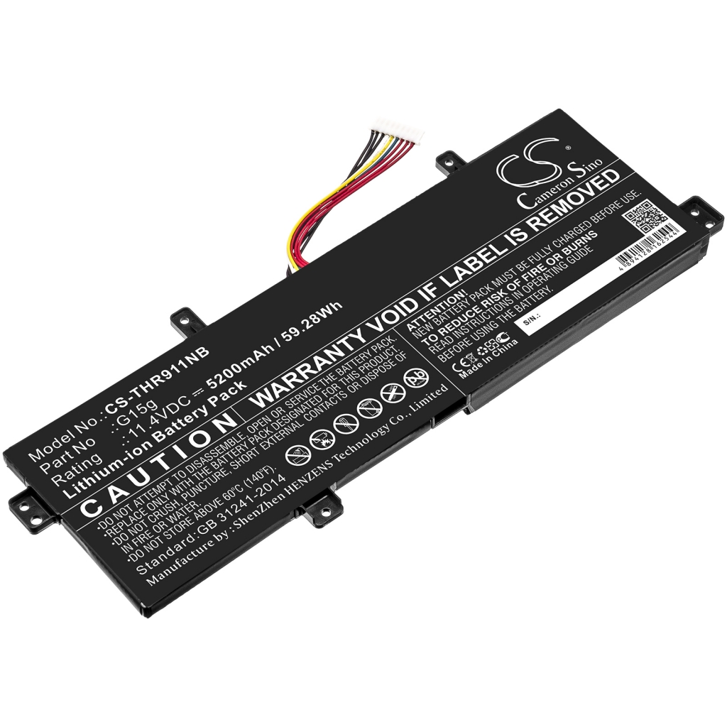 Notebook batterij Gigabyte CS-THR911NB