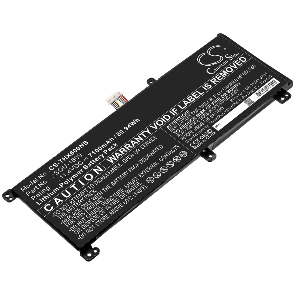 Notebook batterij Schenker XMG Core 15 (CS-THX600NB)