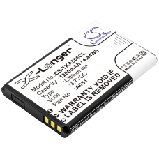 Compatibele batterijvervanging voor Toshiba  BP1709/A, A051, RTR001F02, 10000060, Q24-FR000000113082...