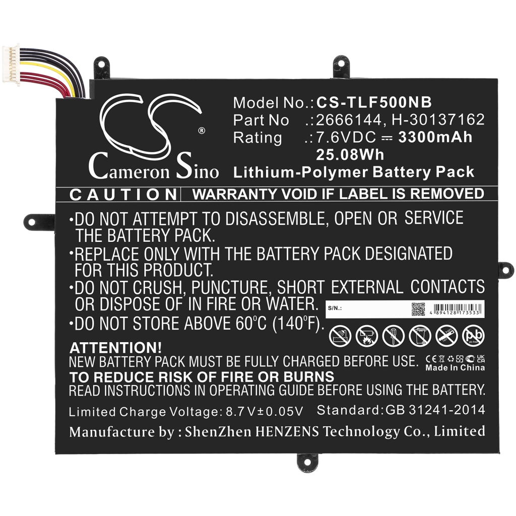 Notebook batterij Maxbook CS-TLF500NB