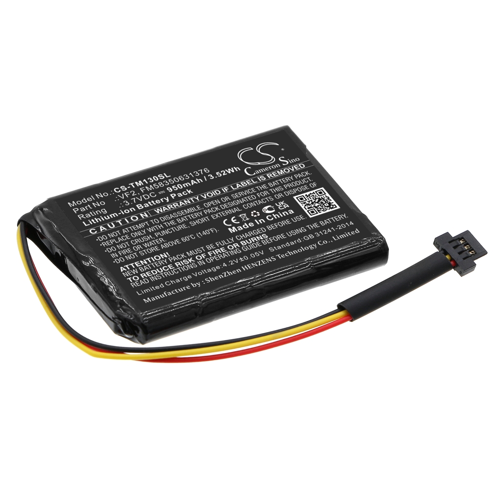 GPS, Navigator Batterij TomTom One 130S (CS-TM130SL)