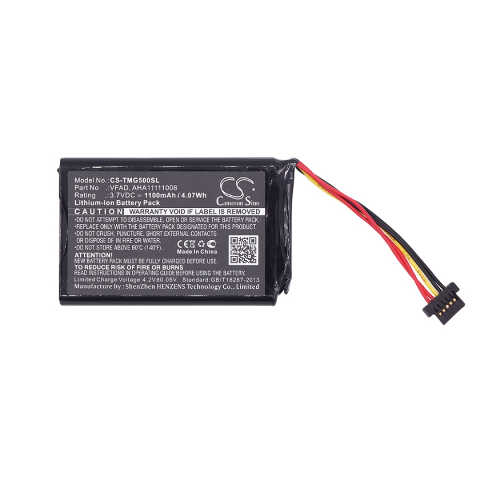 GPS, Navigator Batterij TomTom Go 5000 (CS-TMG500SL)