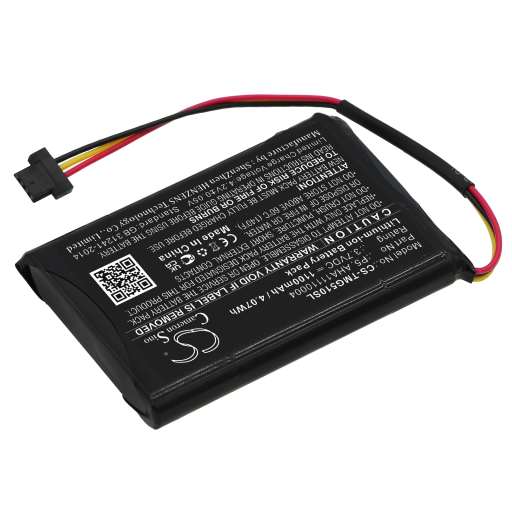 GPS, Navigator Batterij TomTom Go 510