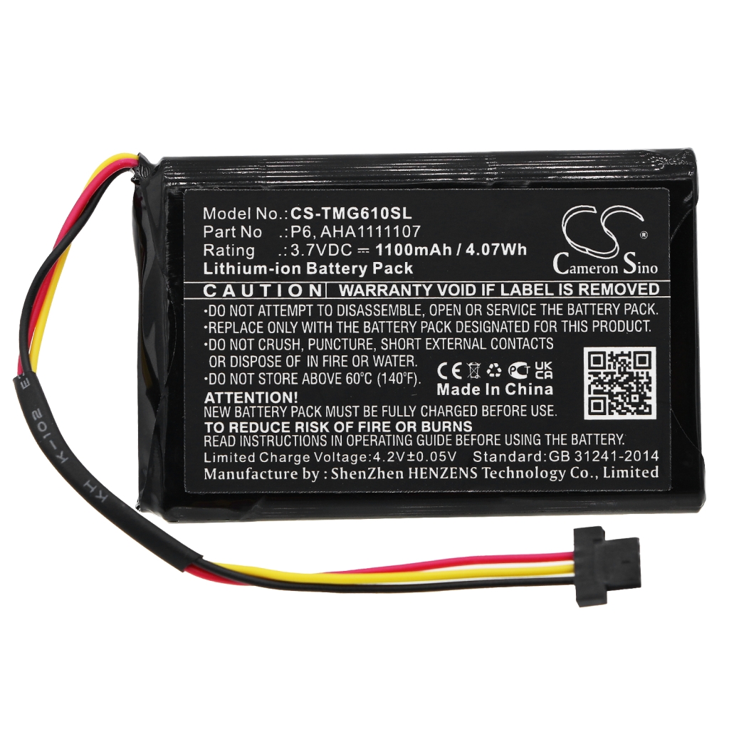 GPS, Navigator Batterij TomTom CS-TMG610SL