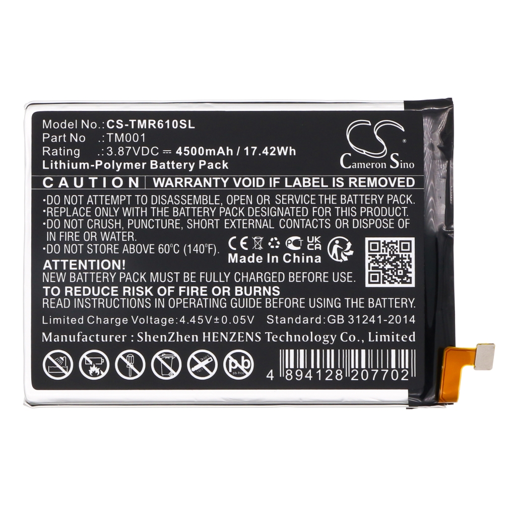 Batterij voor mobiele telefoon T-Mobile CS-TMR610SL