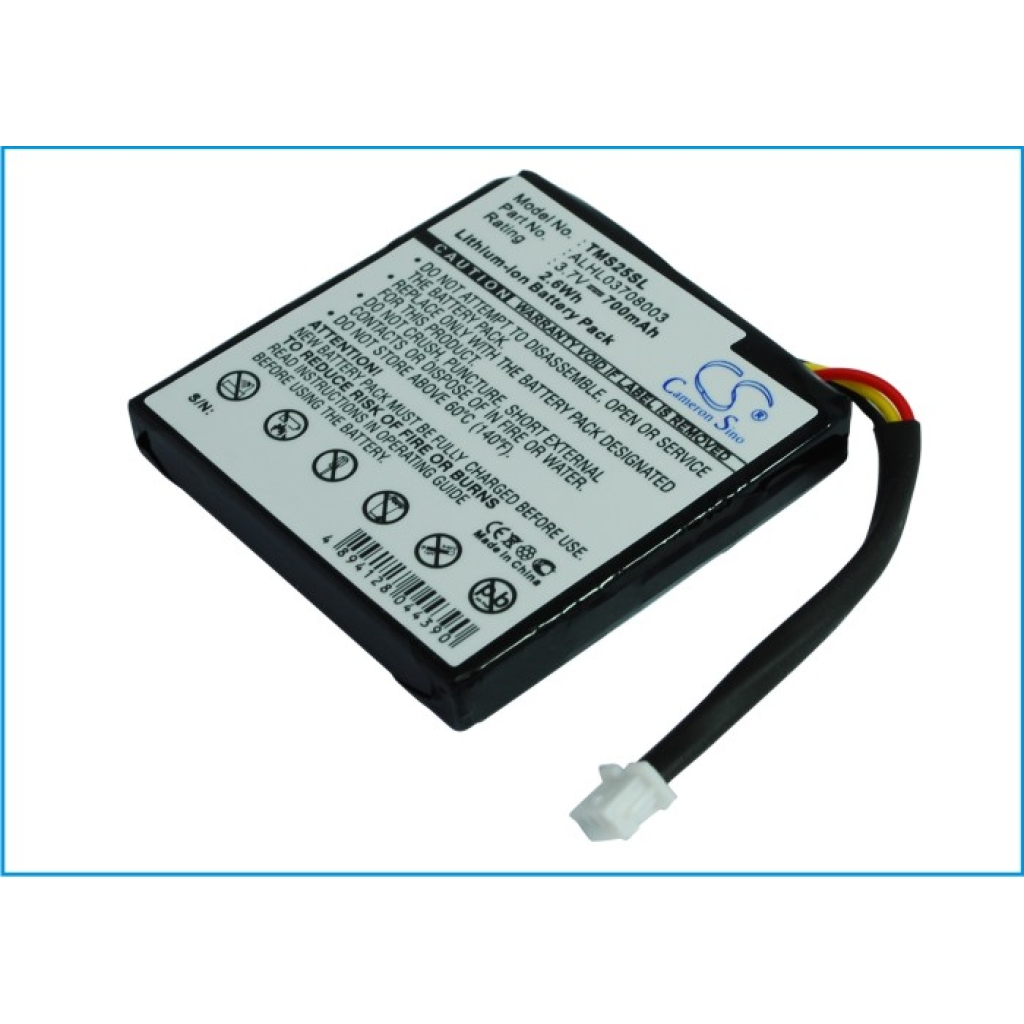 GPS, Navigator Batterij TomTom Star 20 (CS-TMS25SL)