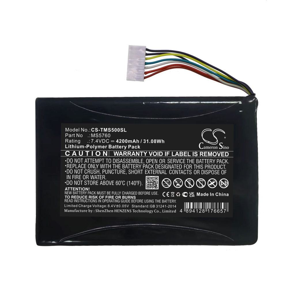 Tablet batterijen Peoplenet CS-TMS500SL